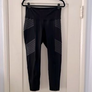 Old Navy Black Moto Leggings Size L